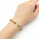 Pulsera Triángulos Amarillo Jonquil - Piedra de Toque