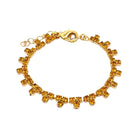 Pulsera Triángulos Topacio - Piedra de Toque