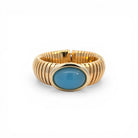 Pulsera Tubogas Gruesa Azul Turquesa - Piedra de Toque