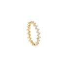 Sortija Corona Circonitas Oro - Piedra de Toque