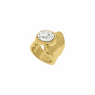 Sortija Cristal Cuadrado - Piedra de Toque