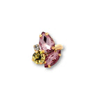 Sortija Hojas Amatista y Jonquil - Piedra de Toque