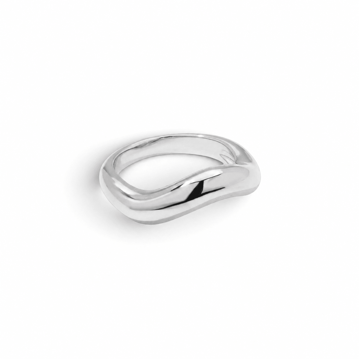 Sortija Kyma Vector Plata - Piedra de Toque