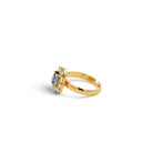 Sortija Óvalo Diamante Negro - Piedra de Toque