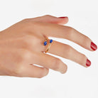 Sortija Óvalos Esmeralda - Piedra de Toque