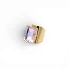 Sortija Rectángulo Rosa - Piedra de Toque