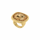 Sortija Visel XL Champagne - Piedra de Toque
