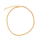 Collar Cordón Fino - Piedra de Toque