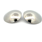 Pendientes Botón Plata - Piedra de Toque