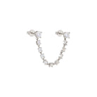 Pendientes Dobles Plata - Piedra de Toque